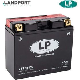 LP AGM LT12B-BS Siyah Akü
