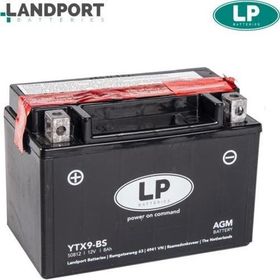 LP LTX9-BS 12 V 9 Ah 2007-2021 Suzuki Burgman 200 Akü