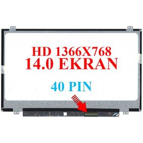LP140WH8 TLC1 Notebook LED Laptop 14 40Pin Slim Uyumlu LCD Ekran Panel