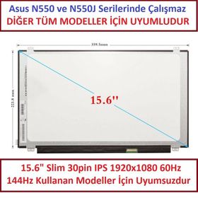 LP156WF4SPH3 Notebook 15.6 Uyumlu LCD Ekran