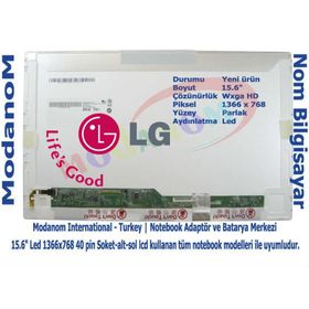 LP156WH4 TP P2 15.6 LED Uyumlu LCD Ekran Panel