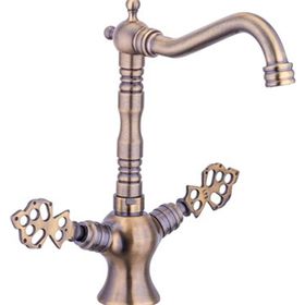 LPD Osmanlı Antik Tombul Se Kuğu Osmanlı Lavabo Eviye Bataryası