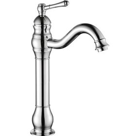 LPD S Borulu Krom Çanak Banyo Lavabo Bataryası