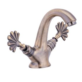 LPD Tavroz Antik Kartal Lüx Pirinç Lavabo Bataryası