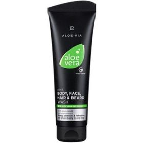 Lr Aloe Vera 4 ü 1 Arada Vücut Yüz Saç ve Sakal 250 ml Şampuanı