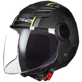 LS2 67322 Airflow Pace Titanyum Açık Motosiklet Kaskı