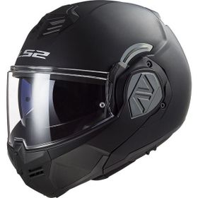 LS2 Advant 67096 Mat Siyah Çene Açılır Motosiklet Kaskı