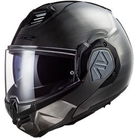 LS2 Advant Çene Açılır Jeans Siyah Motosiklet Kaskı