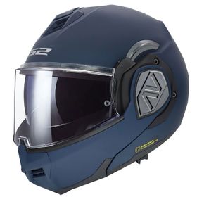 LS2 Advant Çene Açılır Mat Mavi Motosiklet Kaskı