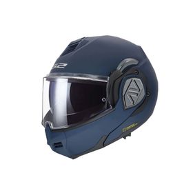 LS2 Advant Çene Açılır Mat Mavi Motosiklet Kaskı