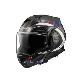 LS2 Advant X Karbon Future Çene Açılır Kırmızı Motosiklet Kaskı