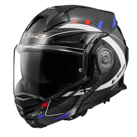 LS2 Advant X Karbon Future Çene Açılır Siyah Motosiklet Kaskı