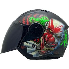 LS2 Airflow 2 Happy Dreams Siyah Cam Kask