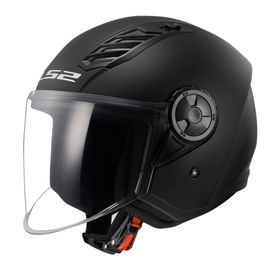 LS2 Airflow 2 Mat Siyah Motorsiklet Kaskı