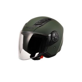 LS2 Airflow 2 Mat Yeşil Yarım Kask