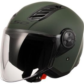 LS2 Airflow 2 Mat Yeşil Yarım Kask