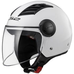 LS2 Airflow Beyaz Kask Camı
