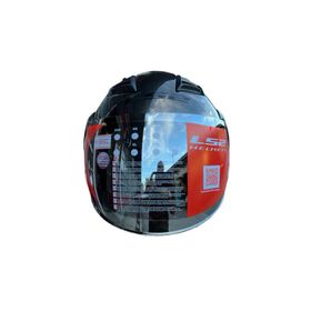 LS2 Airflow Jeans İridium Gri Kask Camı Set