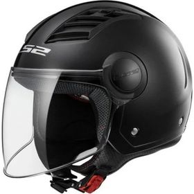 LS2 Airflow Siyah Kask Camı