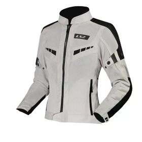 LS2 Blade Air Siyah Gri Kadın Mont