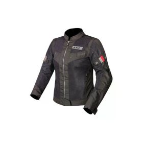 LS2 Blade Air Siyah Kırmızı Kadın Mont