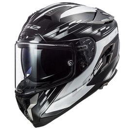 LS2 Challanger C Flames Full Face Mavi Motosiklet Kaskı