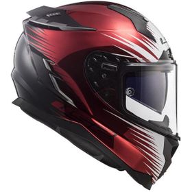 LS2 Challenger Wineberry Magic Kask