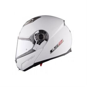 LS2 Easy Çene Açılır Beyaz Motosiklet Kaskı