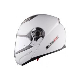 LS2 Easy Çene Açılır Beyaz Motosiklet Kaskı