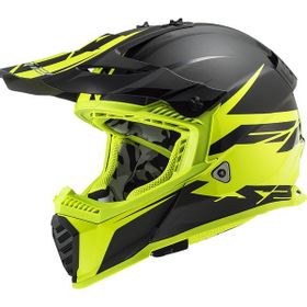 LS2 Fast Evo Roar Mat Siyah-Kırmızı Kask