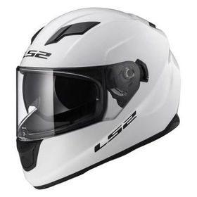 LS2 FF320 Beyaz Fulll Face Kask Camı
