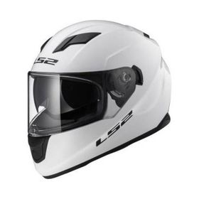 LS2 FF320 Beyaz Fulll Face Kask Camı