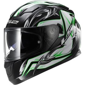 LS2 FF320 Beyaz Fulll Face Kask Camı