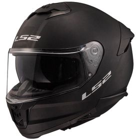 LS2 FF320 Stream Güneş Vizörlü Parlak Siyah Kapalı Motosiklet Kask