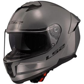 LS2 FF320 Stream Güneş Vizörlü Parlak Siyah Kapalı Motosiklet Kask