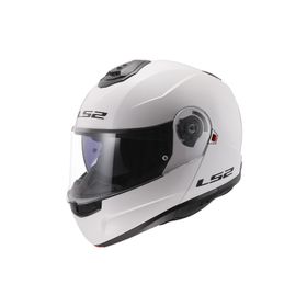 LS2 FF325 Strobe Çene Açılır Siyah Motosiklet Kaskı