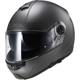 LS2 FF325 Strobe Mat Tıtanıum Motosiklet Kask