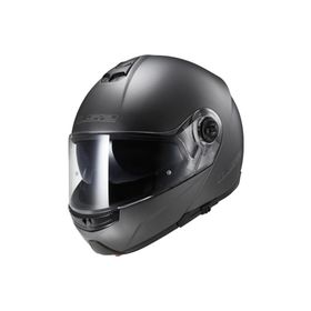 LS2 FF325 Strobe Mat Tıtanıum Motosiklet Kask