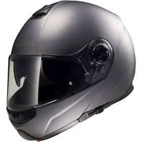 LS2 FF325 Strobe Mat Tıtanıum Motosiklet Kask