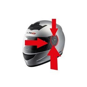 LS2 FF350 Cartoon Kask Yan Kapak Set
