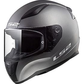 LS2 FF353 Füme Mat Titanium Kask