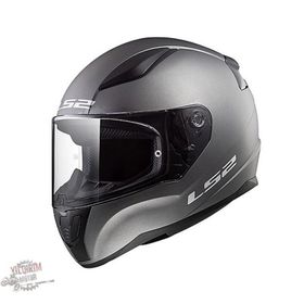LS2 FF353 Füme Mat Titanium Kask