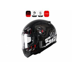 LS2 FF353 Rapid II Claw Black Motor Kaskı