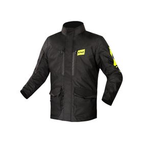 LS2 Metropolis Evo Siyah Neon Sarı Motosiklet Montu