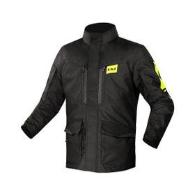 LS2 Metropolis Evo Siyah Neon Sarı Motosiklet Montu