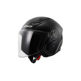 LS2 OF562 Airflow Mat Siyah Kask