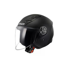 LS2 OF562 Airflow Mat Siyah Kask
