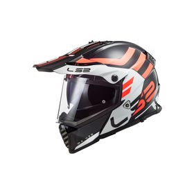 LS2 Pioneer Evo Adventurer Kros Renkli Motosiklet Kaskı