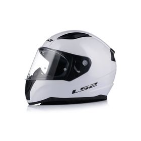 LS2 Rapid 2 Beyaz Kapalı Şefaf Camlı Motosiklet Kaskı