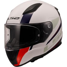 LS2 Rapid 2 Driveway Beyaz Mavi Siyah Kırmızı Kask
